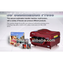 3D Sublimação Vácuo Press Machine venda quente